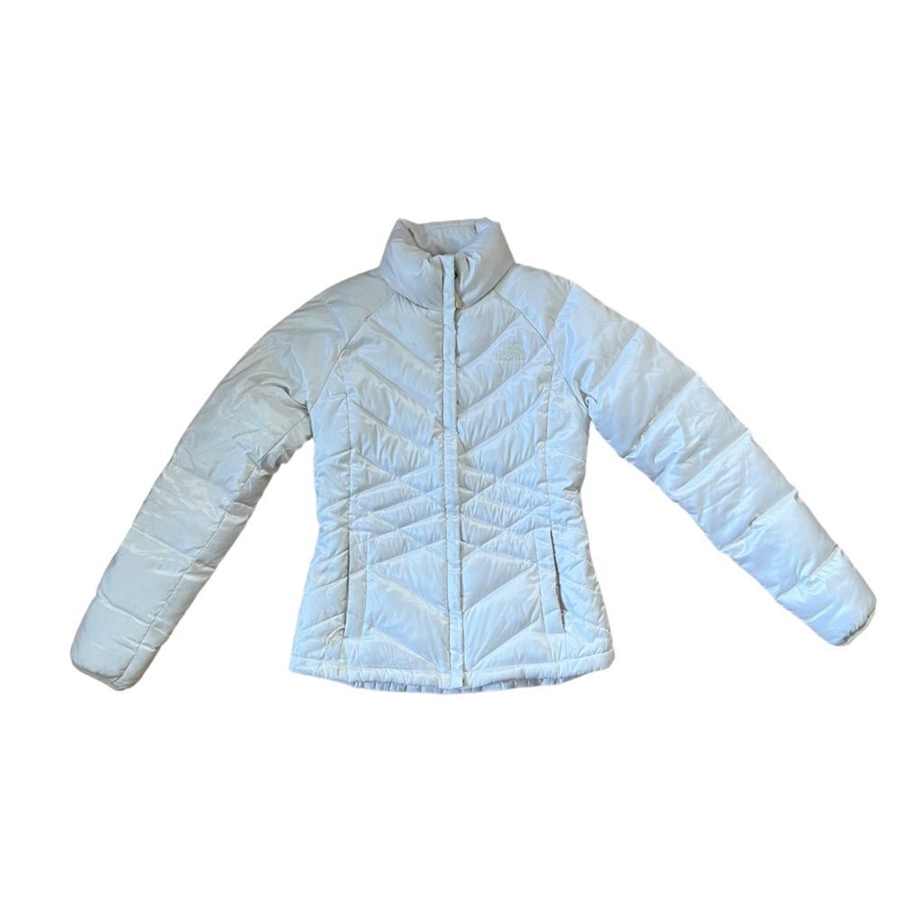 White The North Face Women's Puffer Jacket Size XS